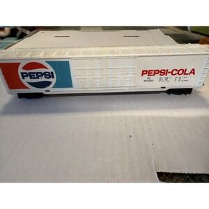 Vintage Pepsi-Cola Boxcar Model Train PC 964203 White Soda Advertising HO Scale